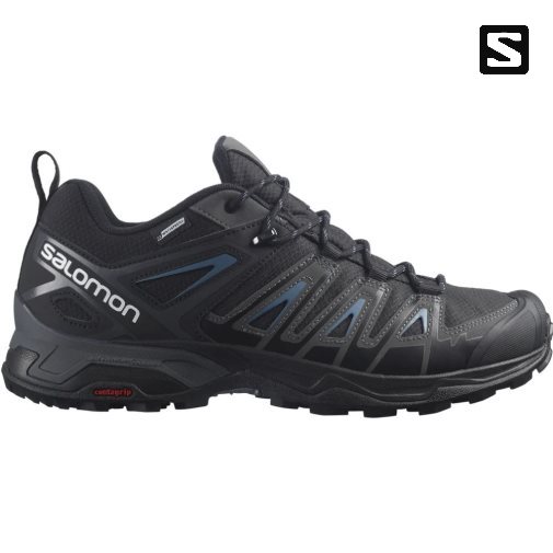 Black Salomon X Ultra Pioneer CSWP Men's Hiking Shoes | IE EJ9280